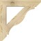 Ekena Millwork Funston Slat Rough Sawn Bracket, Douglas Fir, 4"W x 26"D x 26"H BKT04X26X26FST06RDF - alternate 4